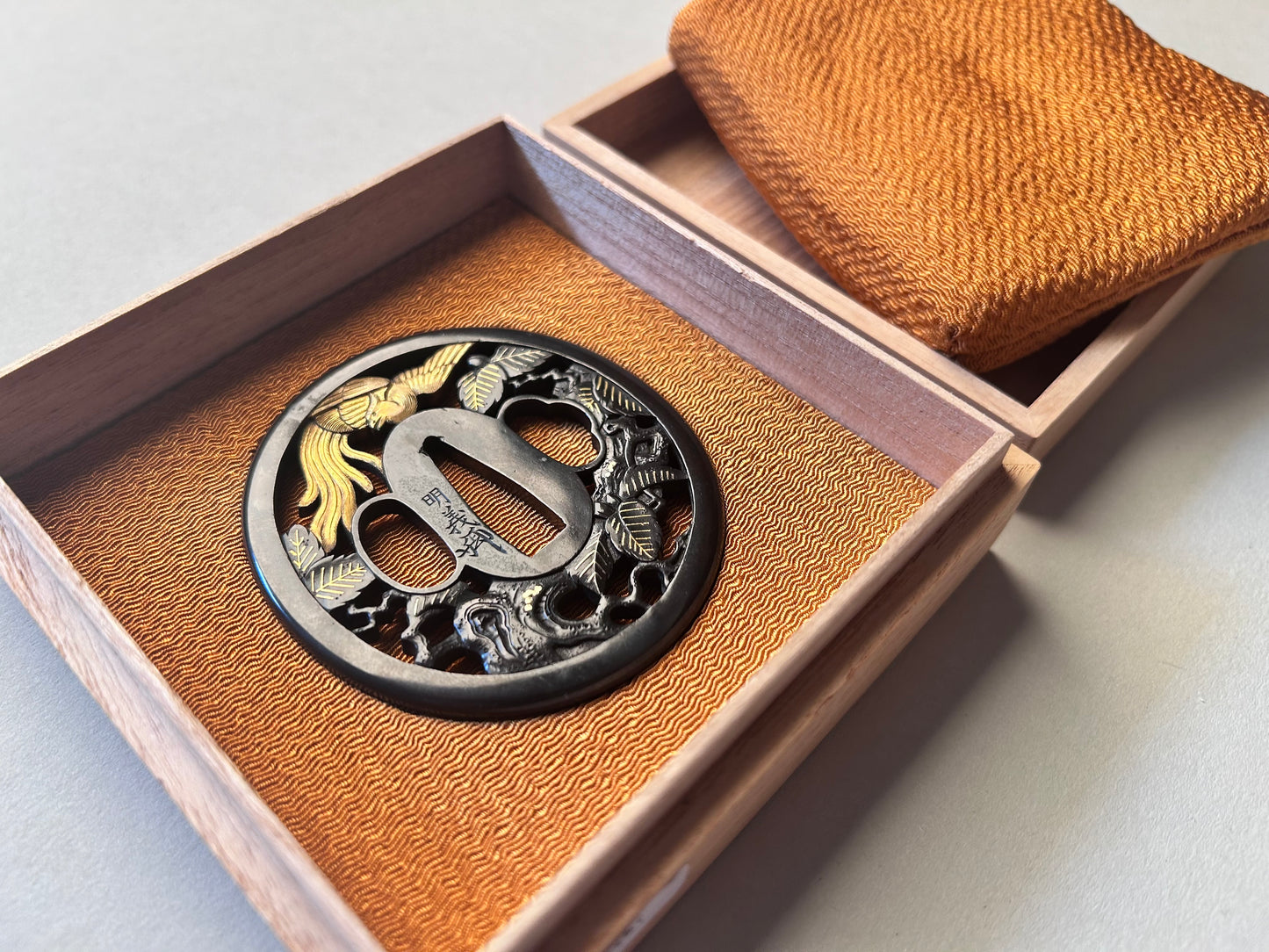 - Tsuba - Kono School - Akiyoshi (明義)