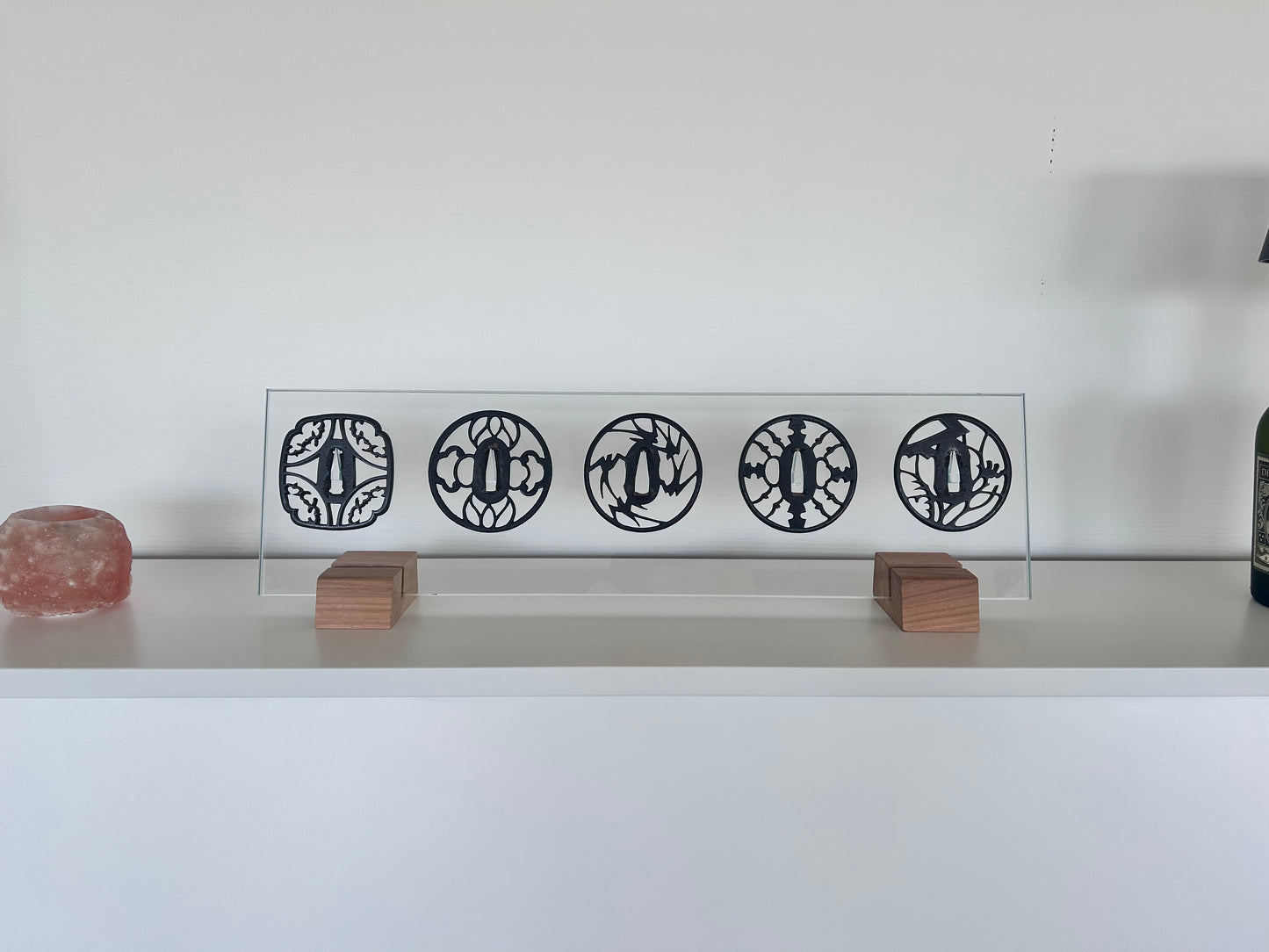 GLASS Five Tsuba Stand - Collectors edition