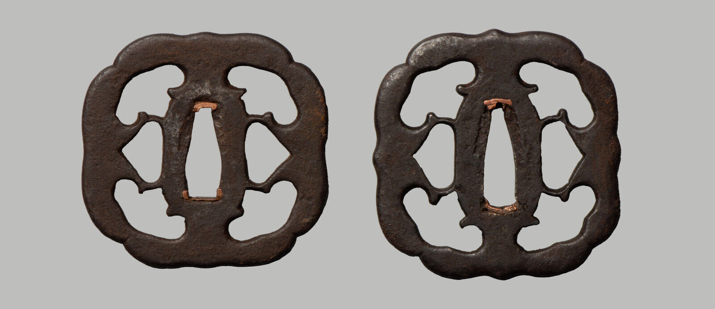 Tsuba - Daishō set by Higō Shimizu Jingō 3rd