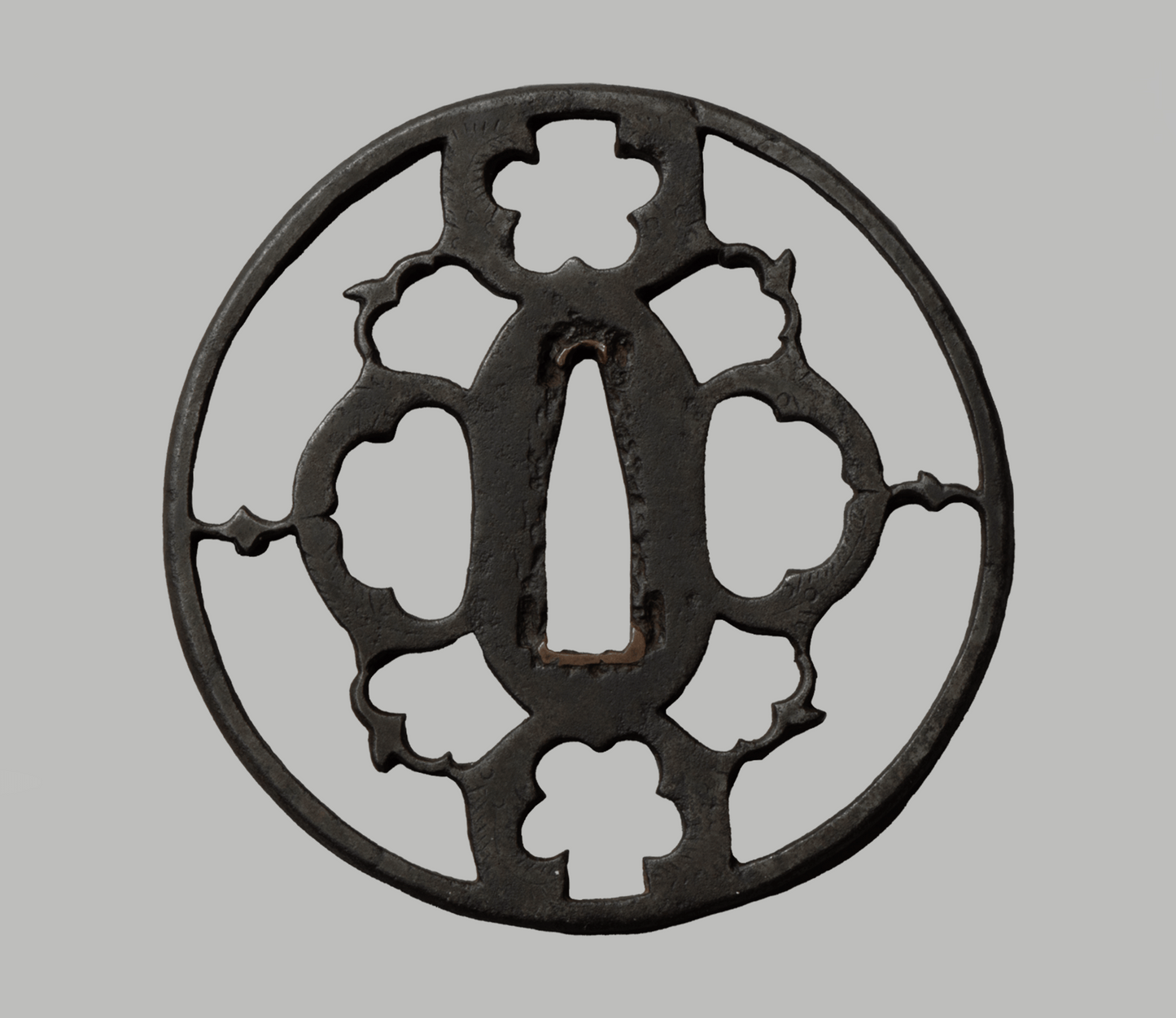 Tsuba - Higo probably Nishigaki - Antik Japan