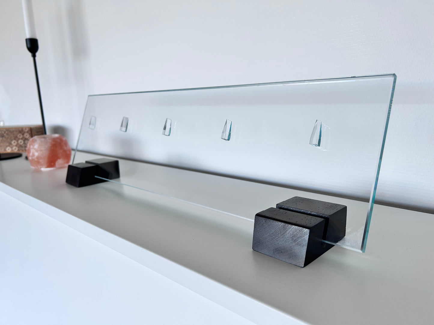 GLASS Five Tsuba Stand - Collectors edition