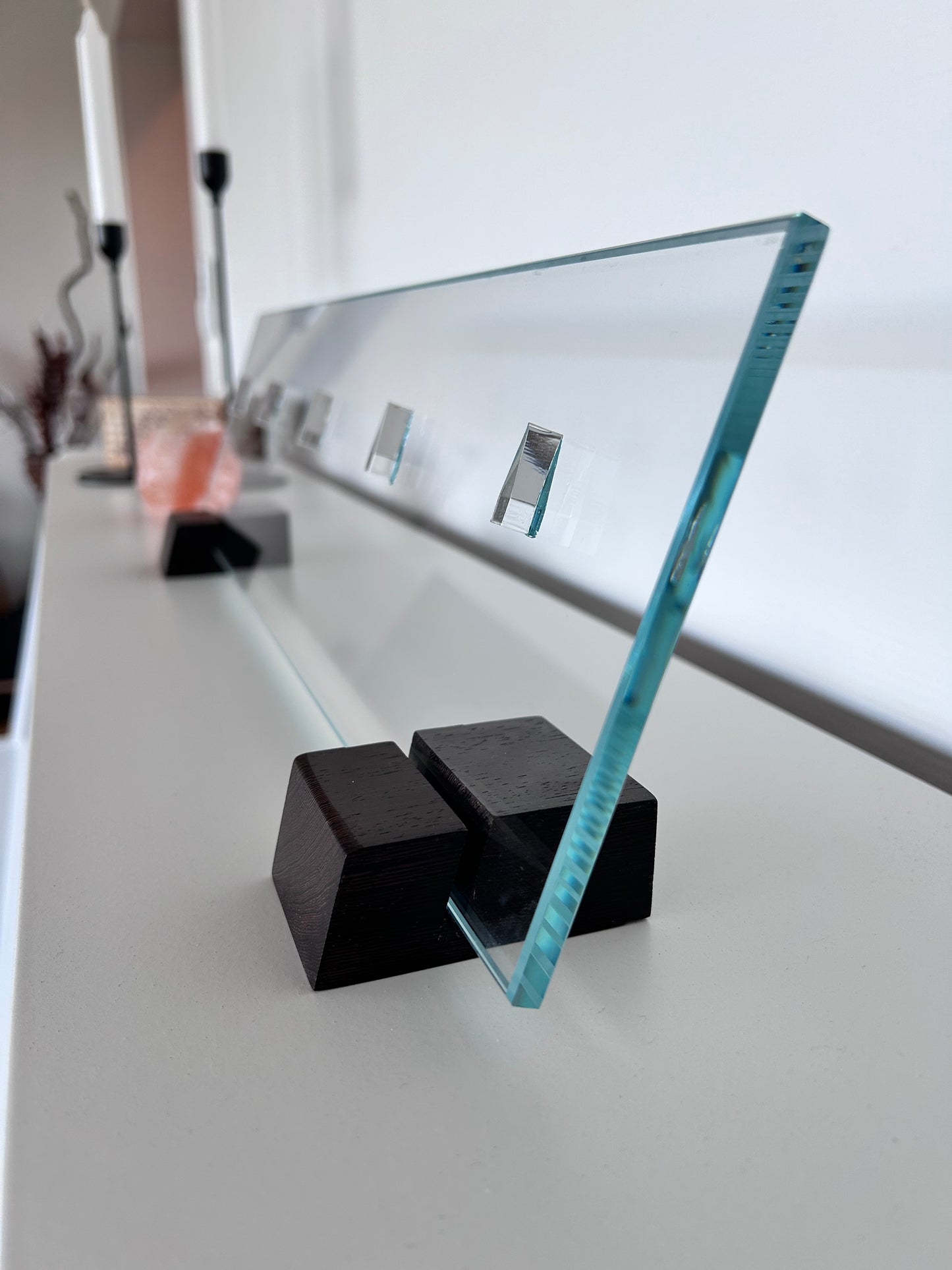 GLASS Five Tsuba Stand - Collectors edition