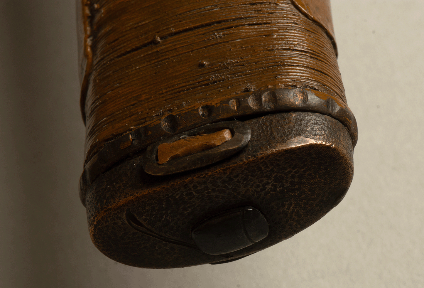 Koshirae Tanto - mumei(無銘) - Delicate laquered work - Whalebeard Tsuka