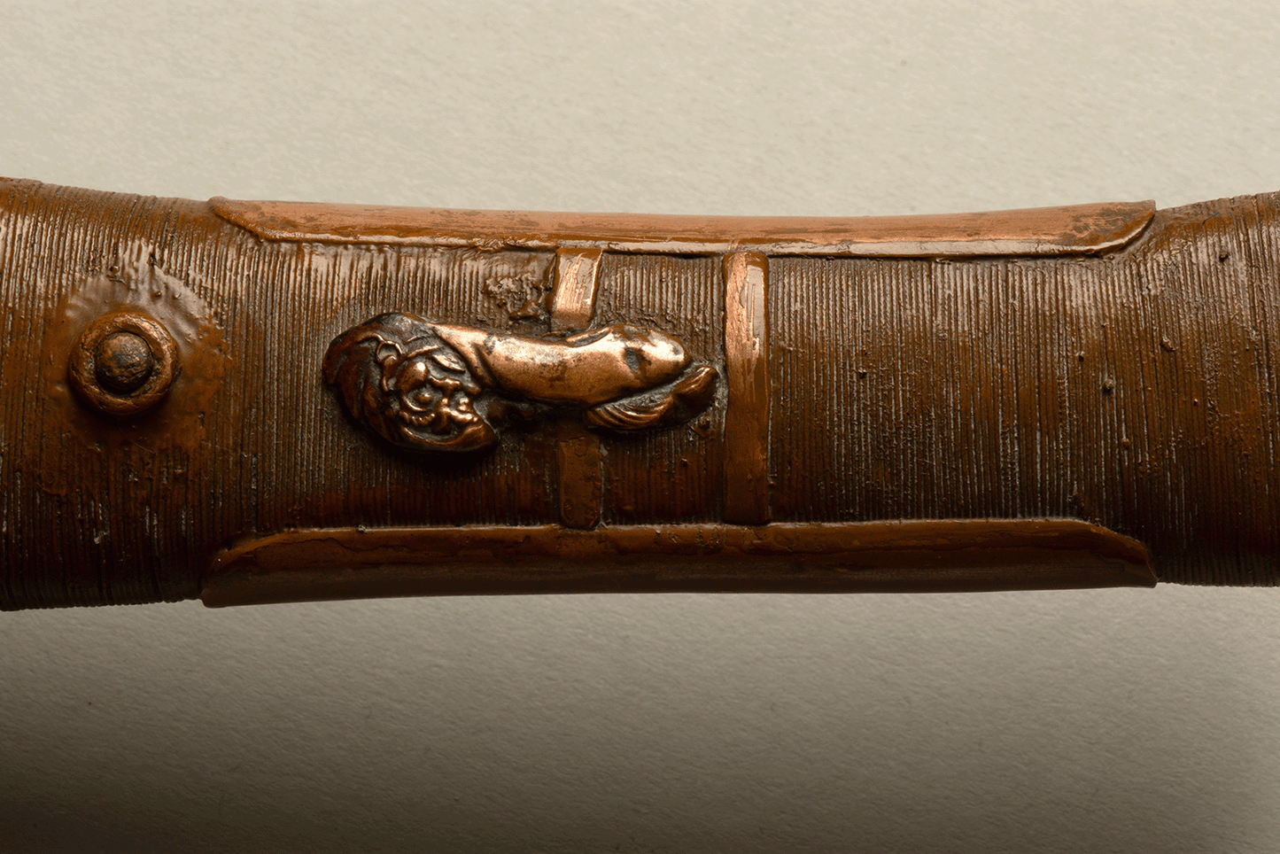 Koshirae Tanto - mumei(無銘) - Delicate laquered work - Whalebeard Tsuka