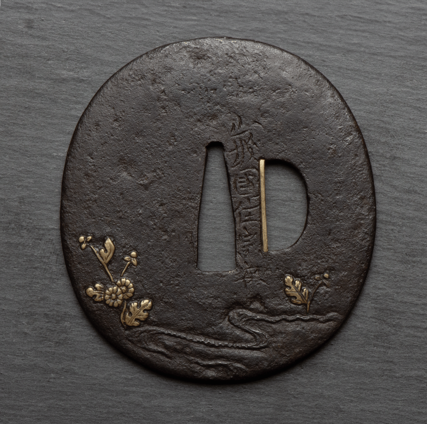 Tsuba - Myochin - Muneyasu, 10th Master NBTHK Zertifikat Hozon