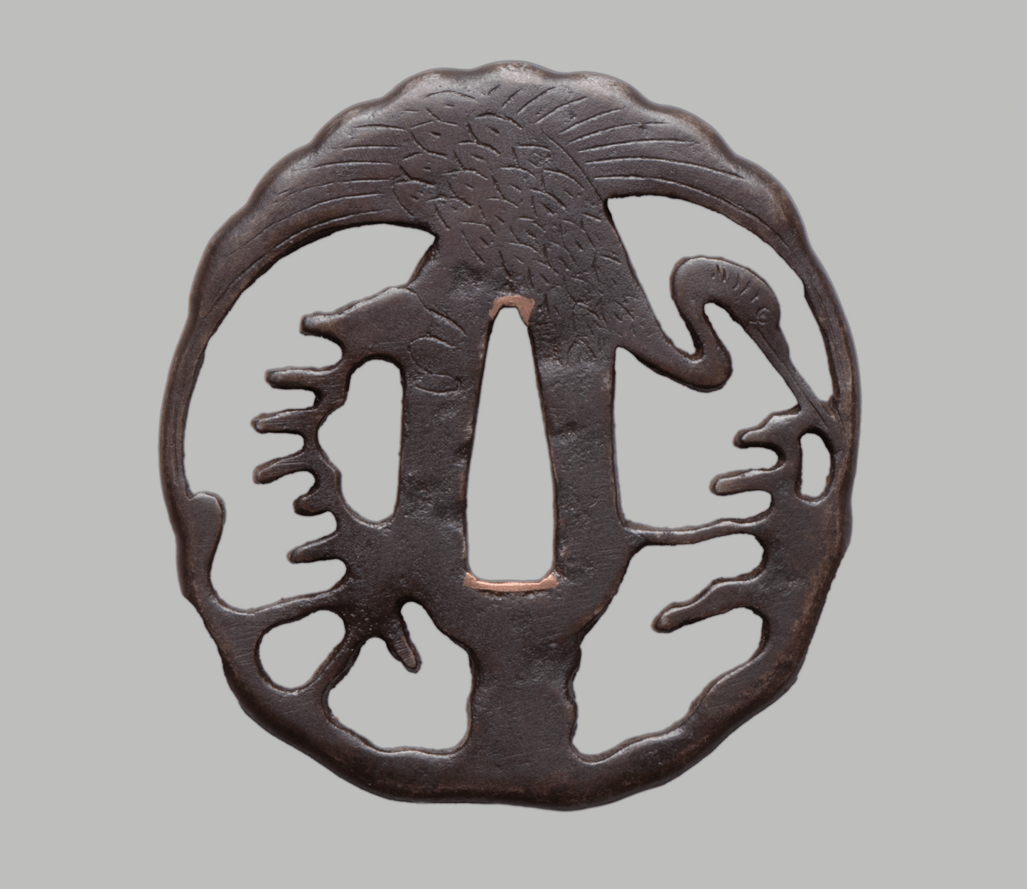 Tsuba - Higo Nishigaki School, Antik Japan