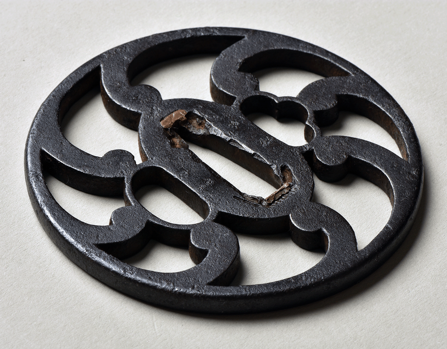 Tsuba - Shōami School Hachi Tomoe Japan, Original
