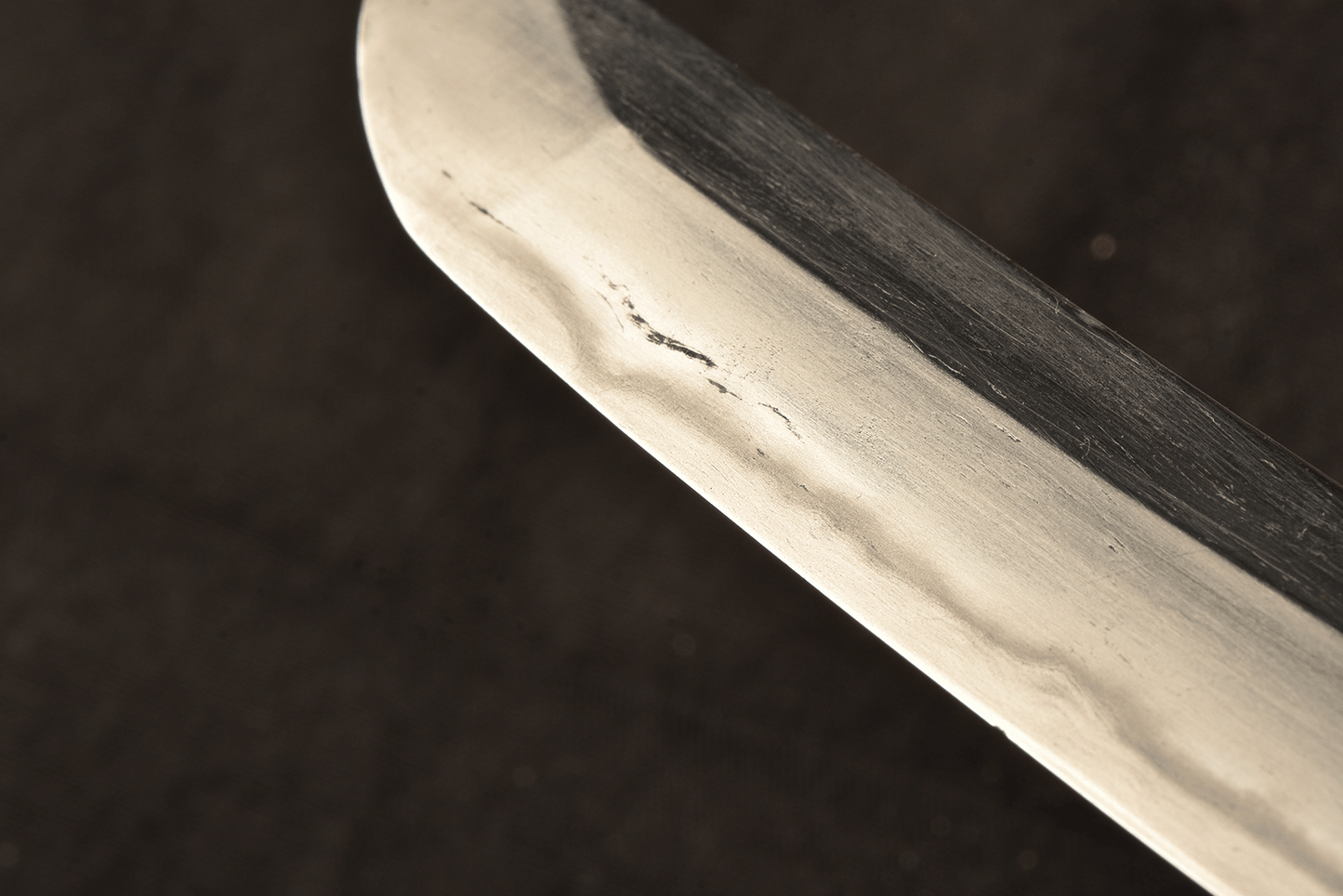 Katana Kaga - probably Fujishima Kiyomitsu (初二清光) - mumei(無銘) - Muromachi period