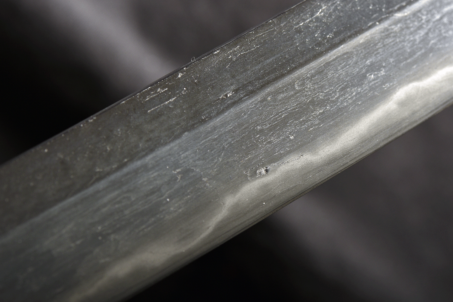 Katana Kaga - probably Fujishima Kiyomitsu (初二清光) - mumei(無銘) - Muromachi period