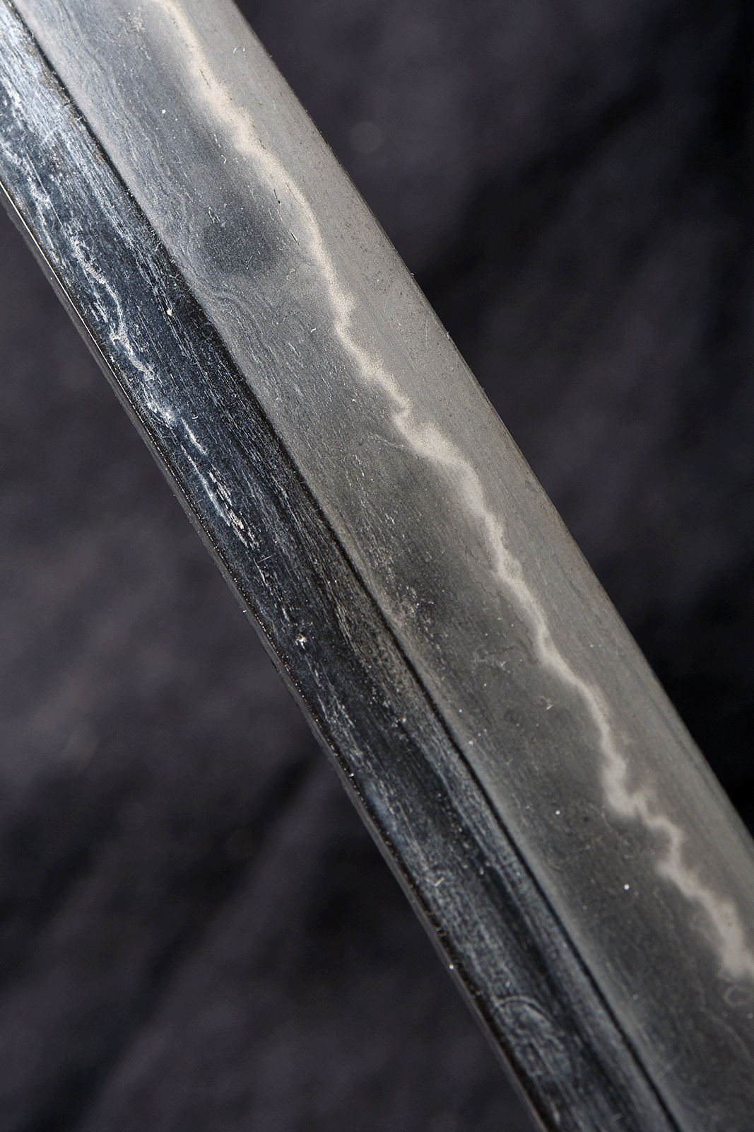 Katana Kaga - probably Fujishima Kiyomitsu (初二清光) - mumei(無銘) - Muromachi period