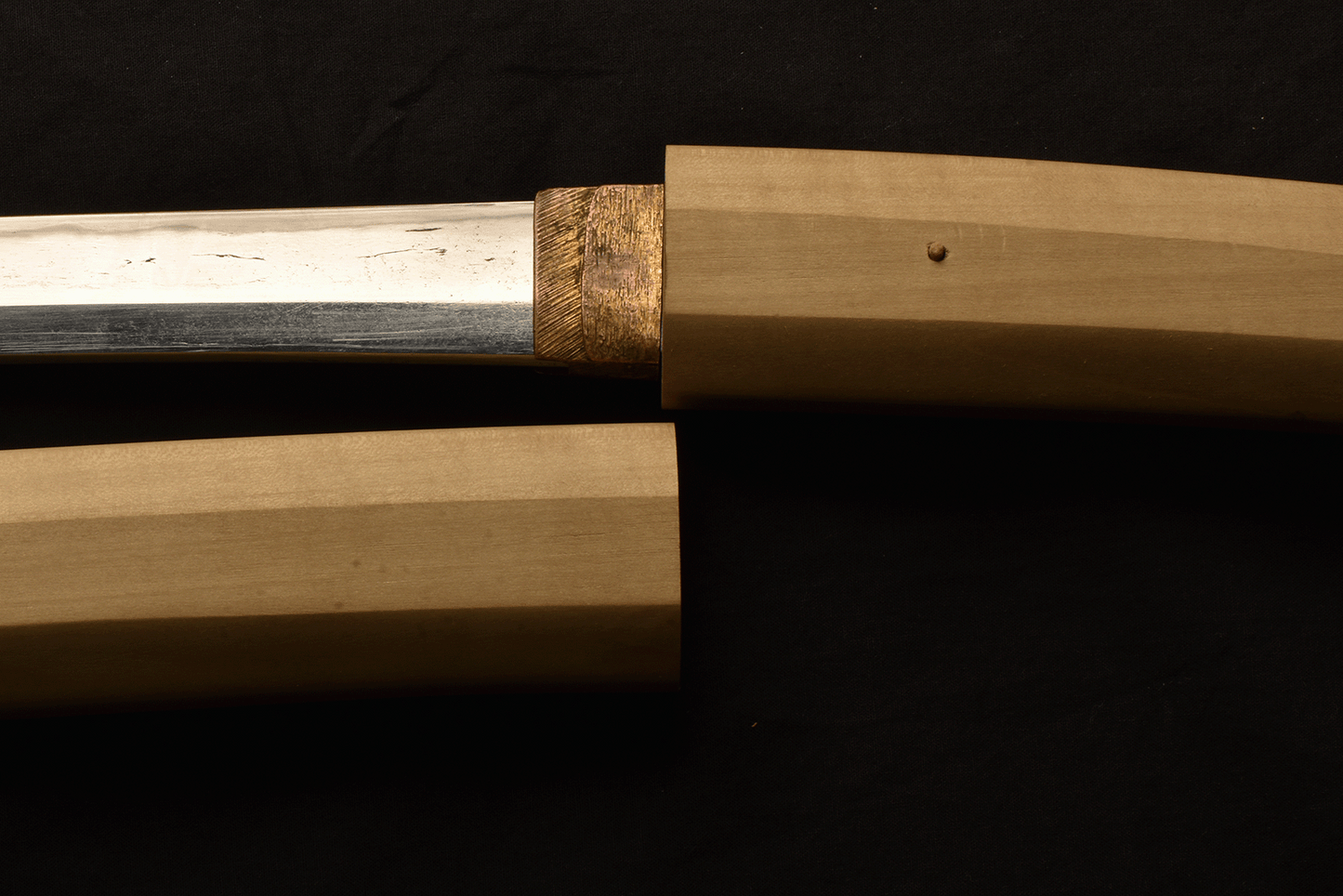 Katana Kaga - probably Fujishima Kiyomitsu (初二清光) - mumei(無銘) - Muromachi period