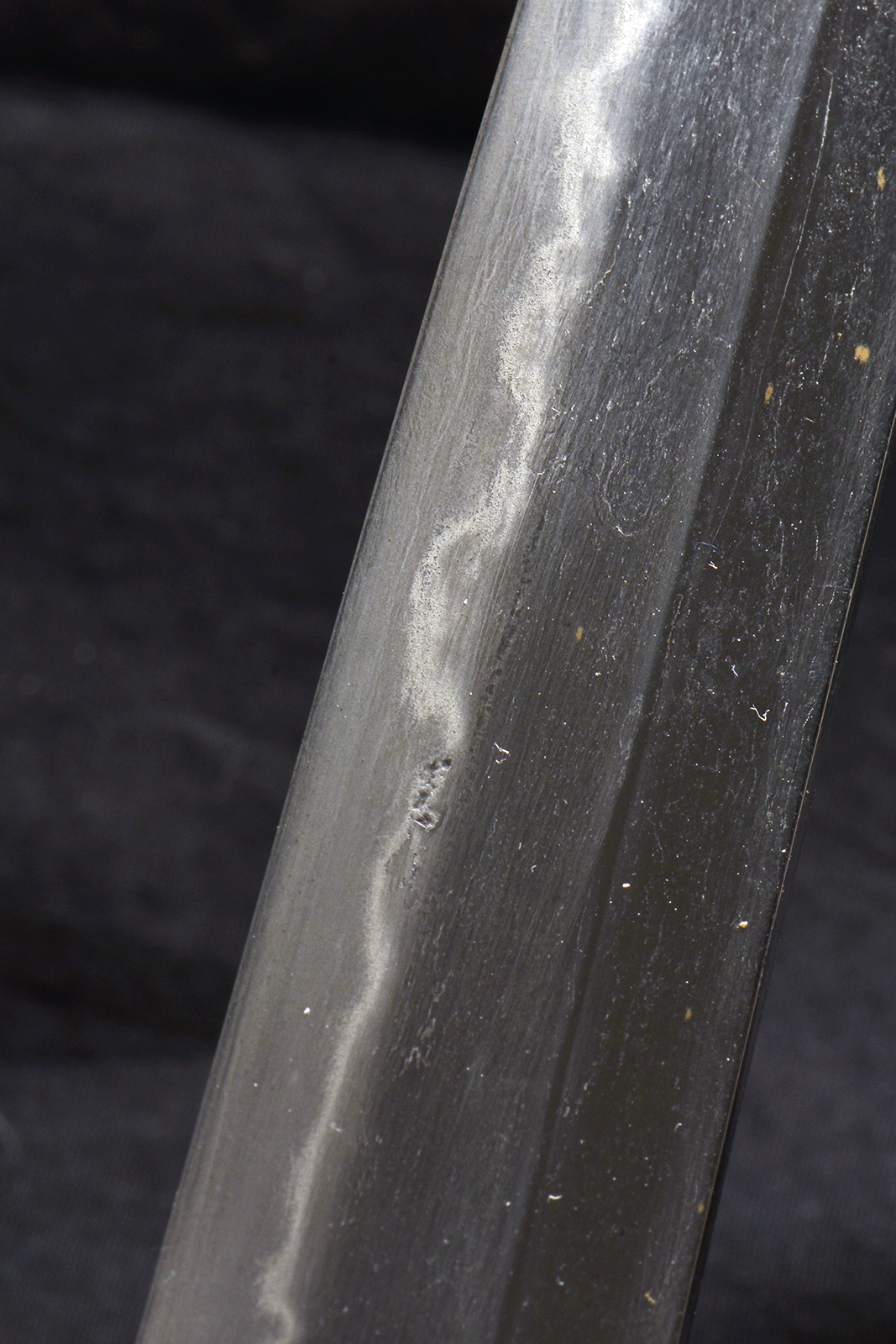 Katana Kaga - probably Fujishima Kiyomitsu (初二清光) - mumei(無銘) - Muromachi period
