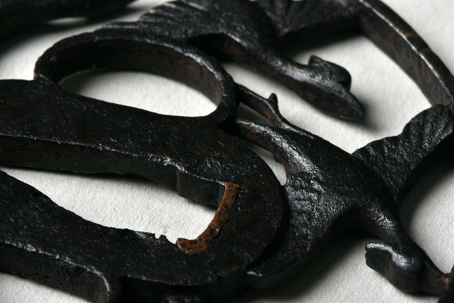 Tsuba - Daishō set by Kyo Sukashi - Karigane Motive