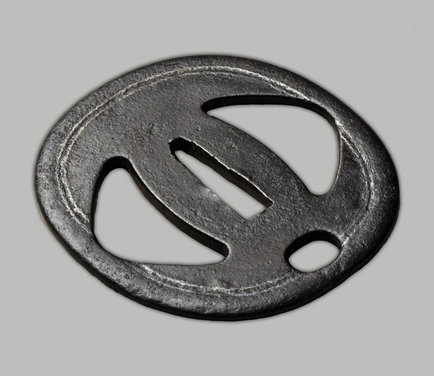Tsuba - Higo Shimizu Jingo 3. Master