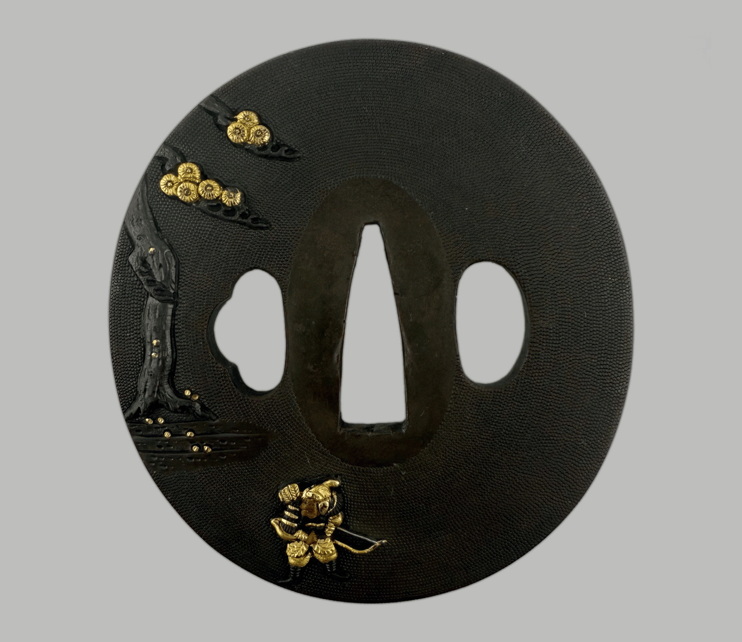Tsuba - Kinko Edo - antique Japan