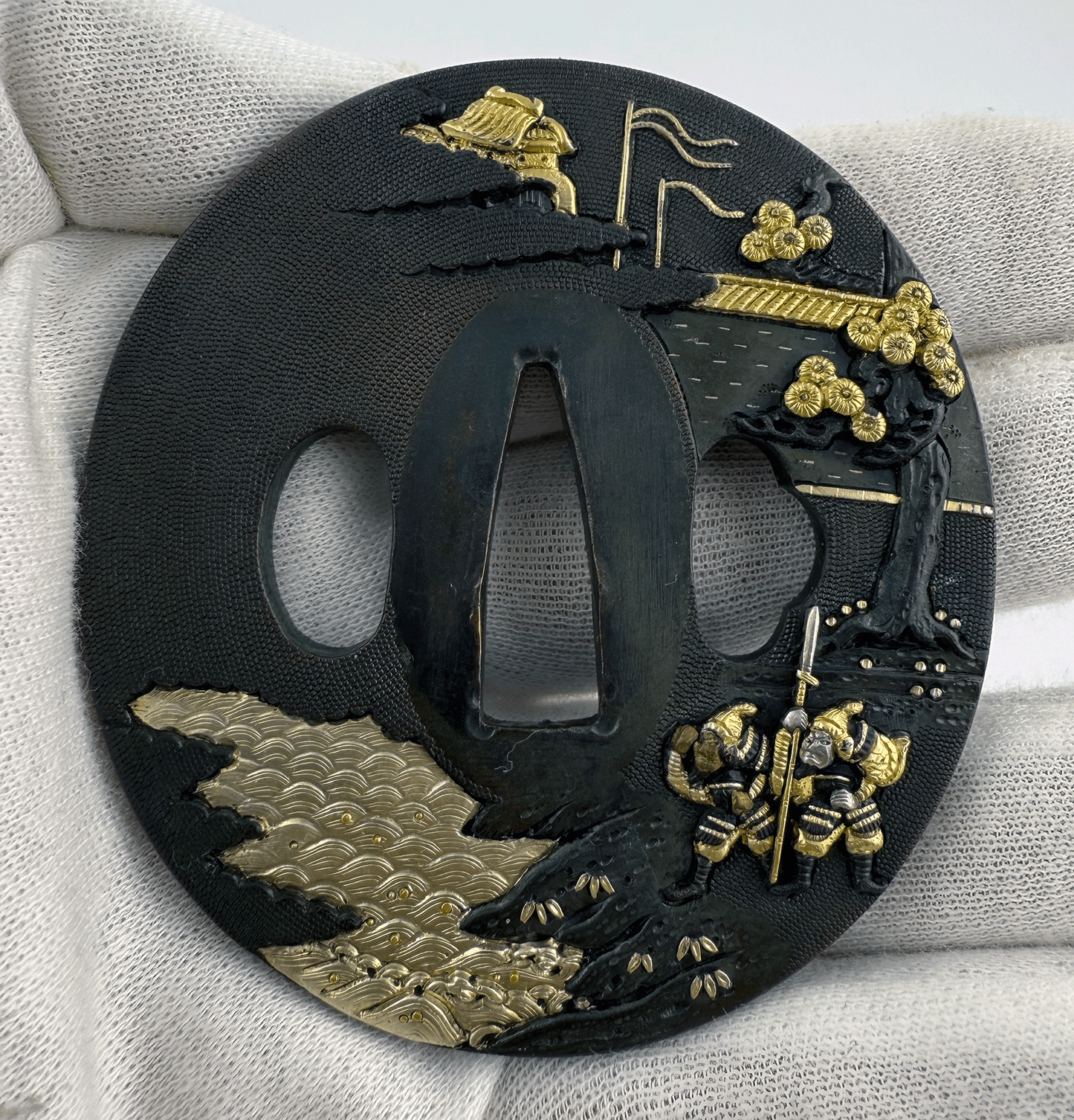 Tsuba - Kinko Edo - antique Japan