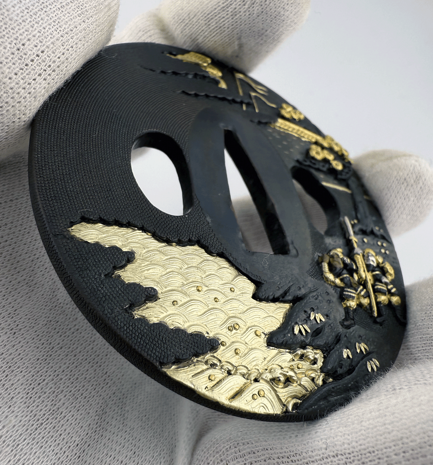 Tsuba - Kinko Edo - antique Japan