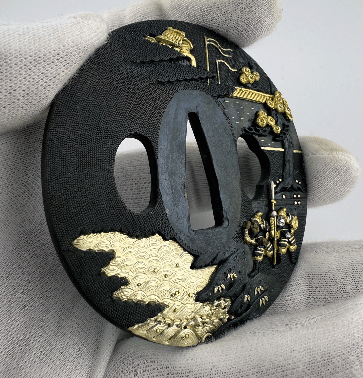 Tsuba - Kinko Edo - antique Japan