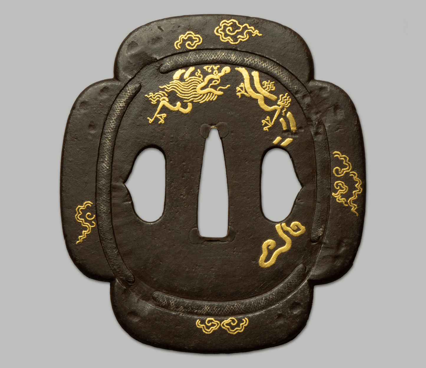 - Tsuba - Edo Higo Kumagai - NBTHK Tokubetsu Hozon 江戸肥後 熊谷義之一派
