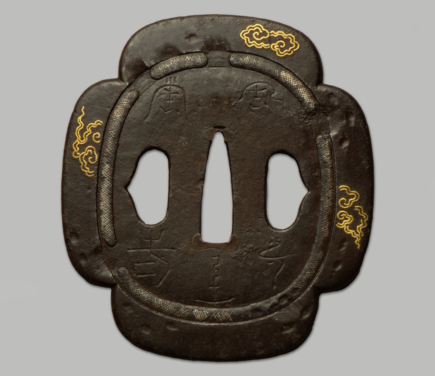 - Tsuba - Edo Higo Kumagai - NBTHK Tokubetsu Hozon 江戸肥後 熊谷義之一派