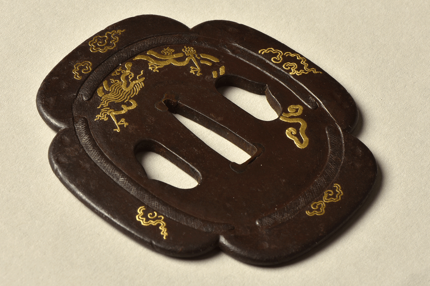 - Tsuba - Edo Higo Kumagai - NBTHK Tokubetsu Hozon 江戸肥後 熊谷義之一派