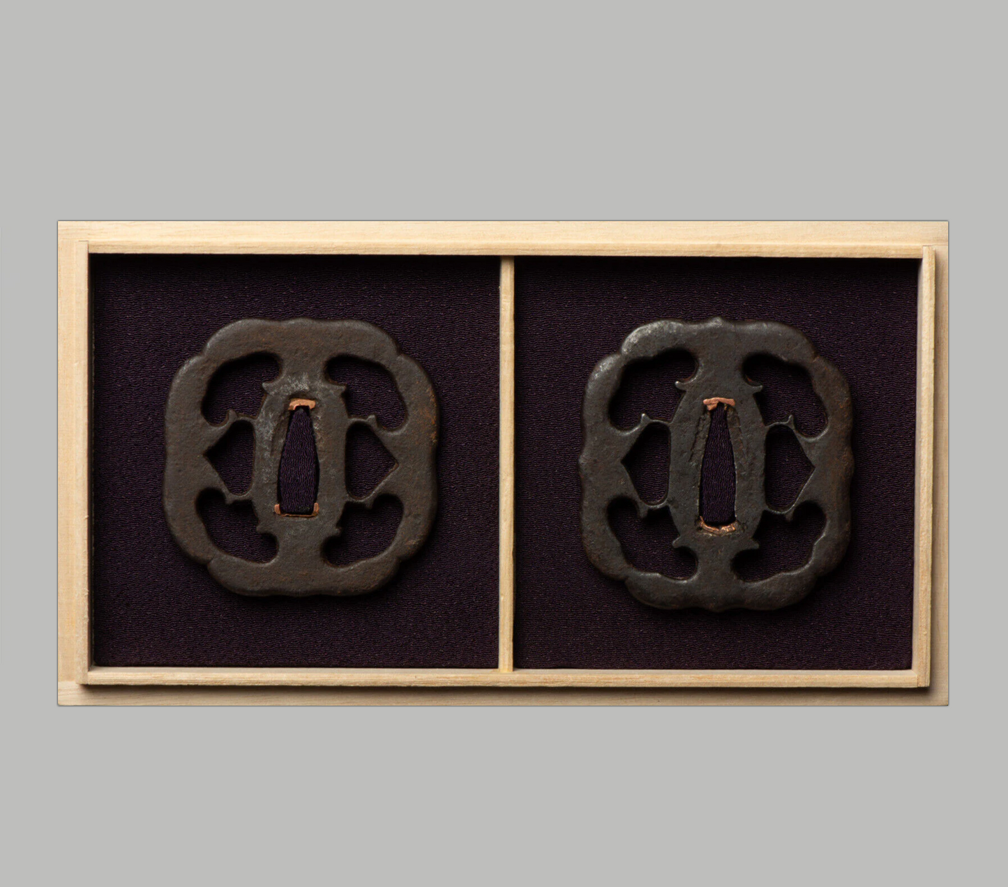 Tsuba - Daishō set by Higō Shimizu Jingō 3rd