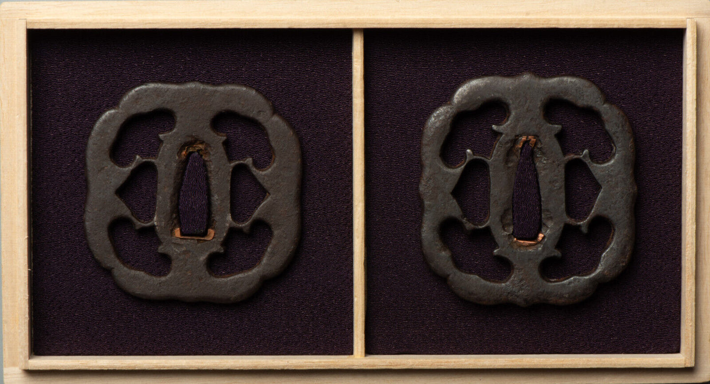 Tsuba - Daishō set by Higō Shimizu Jingō 3rd