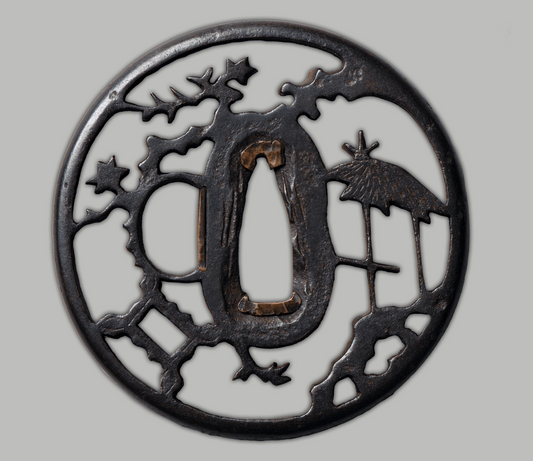 Tsuba - Akasaka Shiguretei