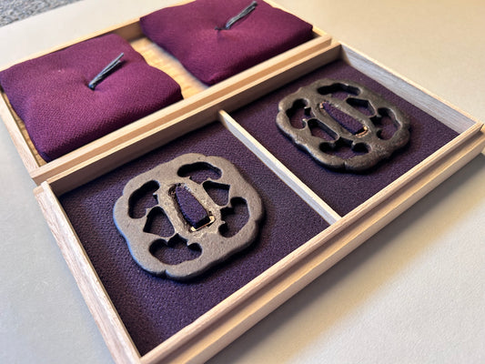 Tsuba - Daishō set by Higō Shimizu Jingō 3rd