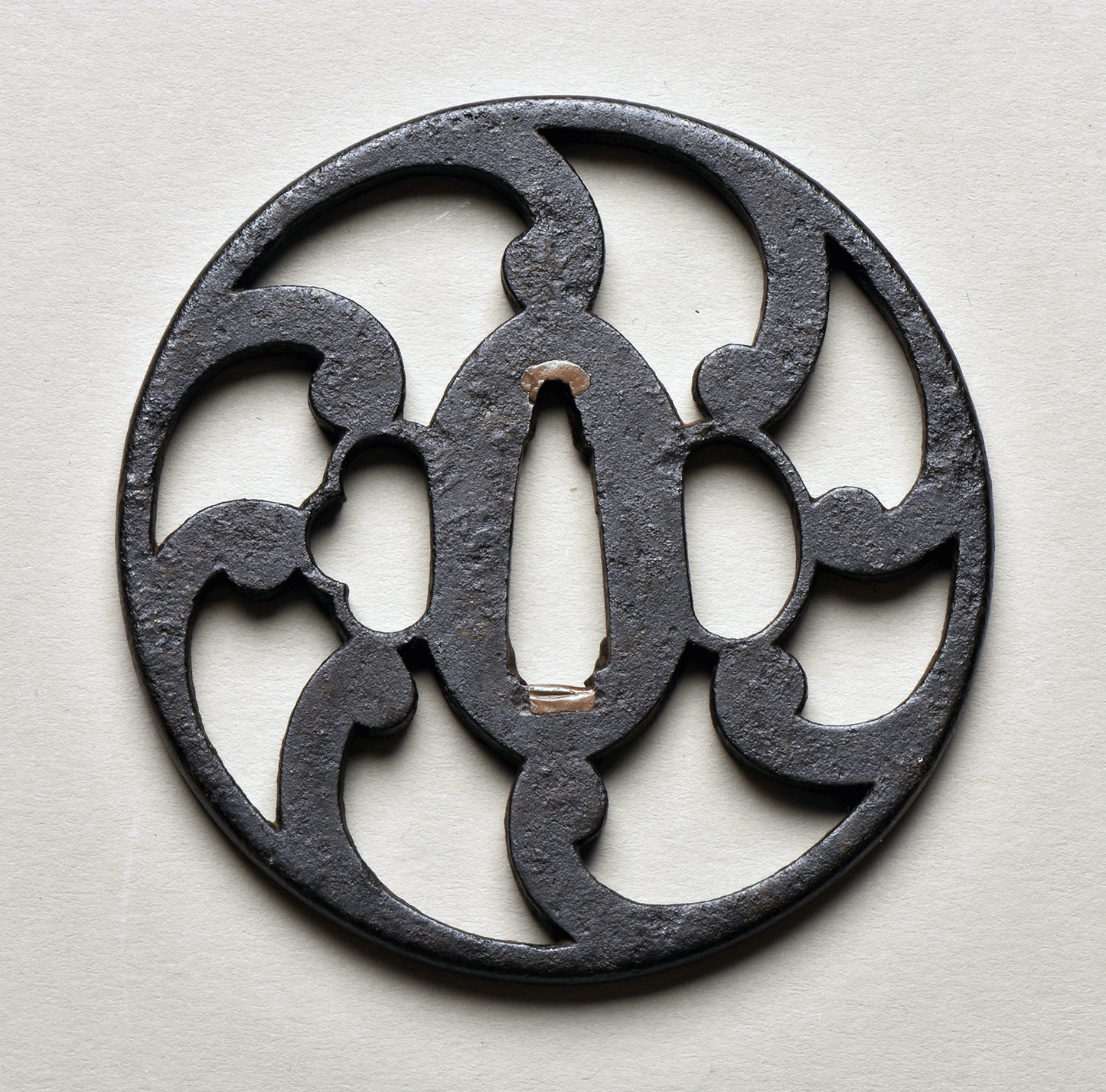 Tsuba -  Shōami School Hachi Tomoe Japan, Original