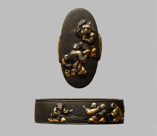 x special - Fuchi Kashira - fine japanese Art, original Japan EDO (Gōtō?)